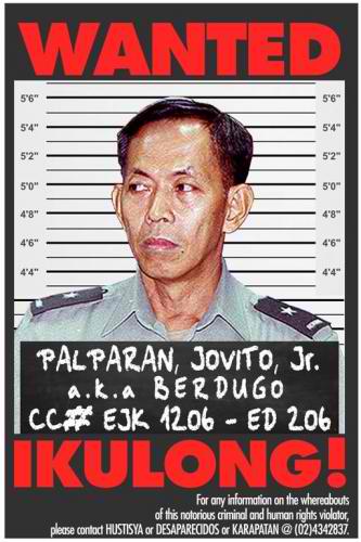 [From the web] Karapatan calls on victims of Palparan to come out and charge him in court&nbsp;-KARAPATAN