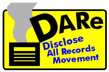 [From the web] DARE – Disclose All Records of Public Officials&nbsp;Movement!