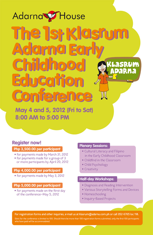 [Event] 1st Klasrum Adarna ECE&nbsp;Conference