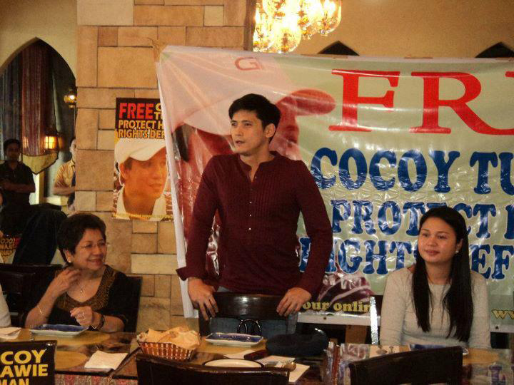 [From the web] Action star Robin Padilla has lent his voice to help human rights defender Cocoy Tulawie’s quest for&nbsp;justice