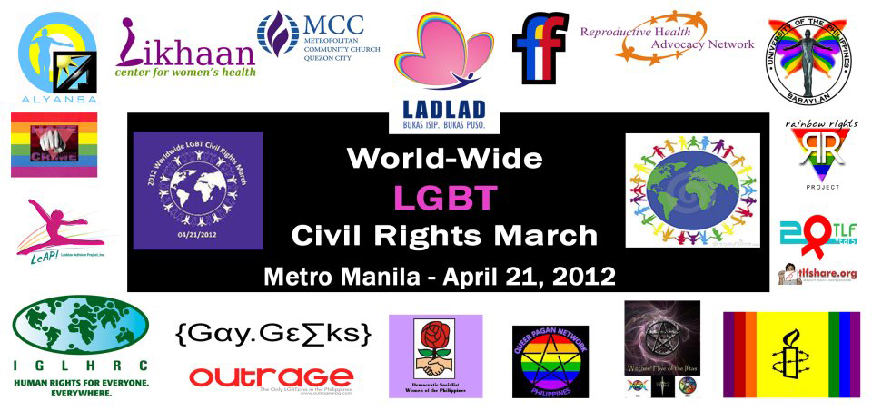 [Statement] Statement of the worldwide LGBT civil rights march –&nbsp;Manila