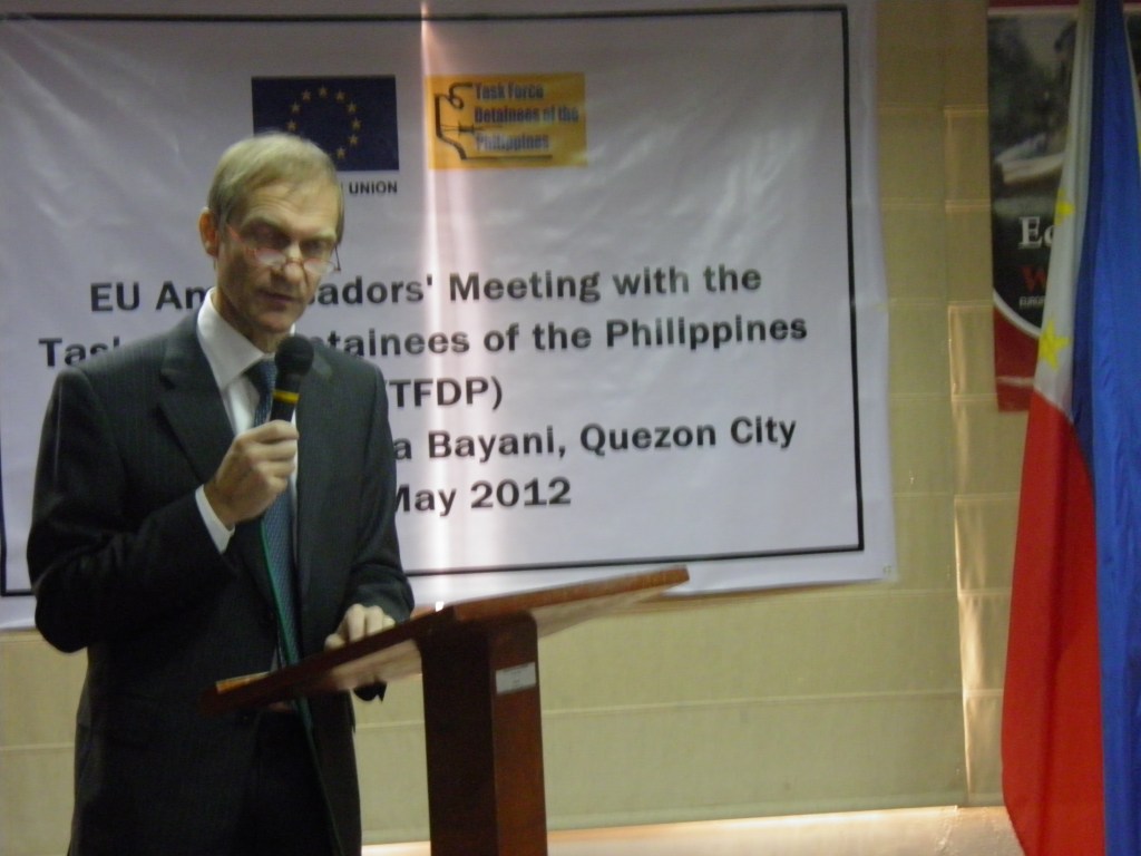[Press Release] EU Ambassadors meet the NGO Task Force Detainees of the Philippines&nbsp;(TFDP)