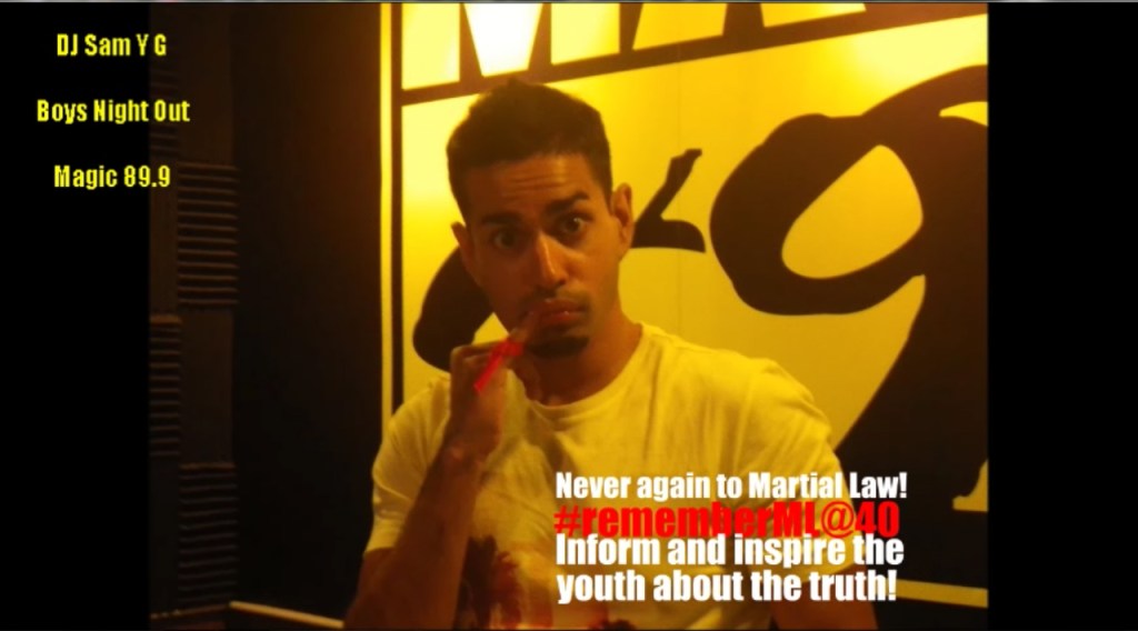 [Featured Video] Youth leaders, Dakila Artists and DJs for&nbsp;#rememberML@40