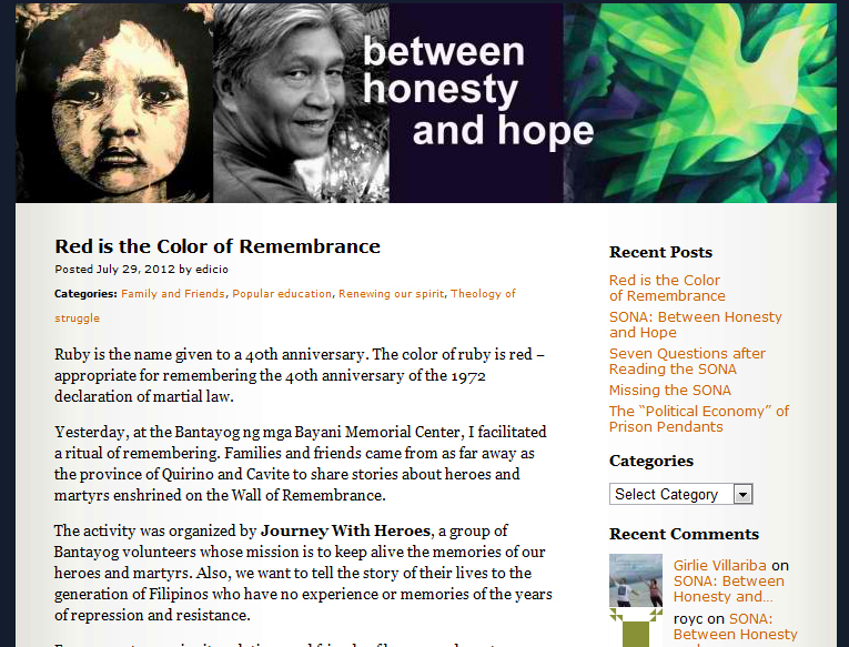 [People] Red is the Color of Remembrance by Edicio Dela&nbsp;Torre