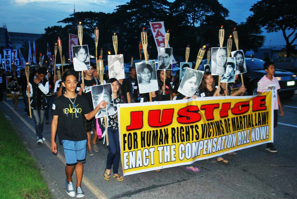 #rememberML@40 – Youth and rights groups hold nationwide torch parade and candle lighting to honor nameless heroes and martyrs of Martial&nbsp;Law