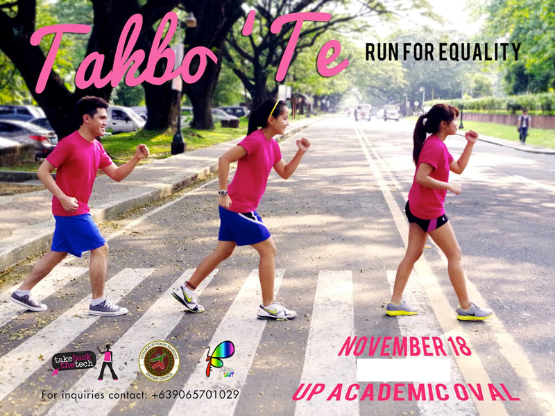 [Event] Takbo ‘Te: Run for&nbsp;Equality