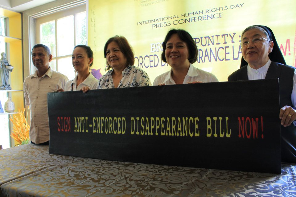 [Statement] Break Impunity: Anti-Enforced Disappearance Law&nbsp;Now!