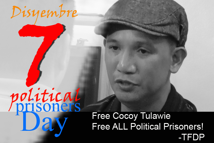 [Statement] A LETTER FROM PRISON By Temogen “Cocoy”&nbsp;Tulawie