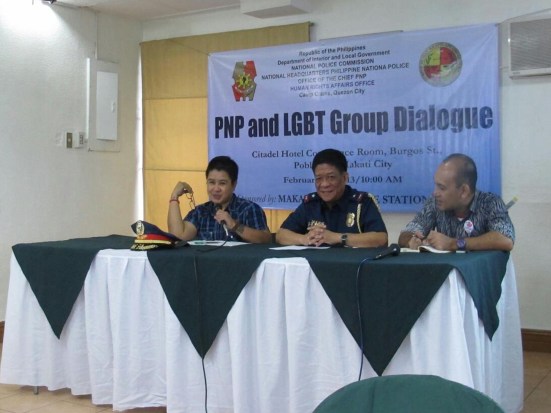 PNP and LGBT dialogue photo from Ging Cristobal FB copy