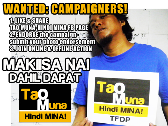 [Event/Campaign] Tao Muna-Hindi Mina!&nbsp;campaign