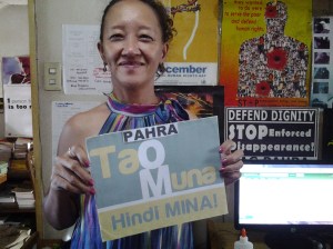 Ms Rose Trajano, PAHRA Sec Gen.