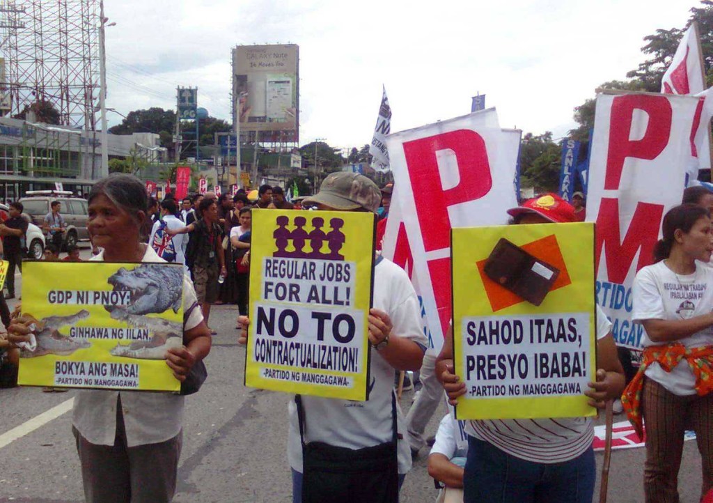 [Press Release] Workers challenge to PNoy’s SONA: Address inequality&nbsp;-PM