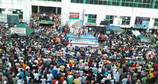 April 20 mobilization against killings in Escalante. Photo from Merck Maguddayao