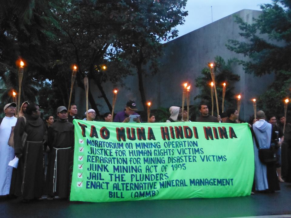 [Event] Interfaith groups march to international mining confab venue to reject&nbsp;miners-ATM