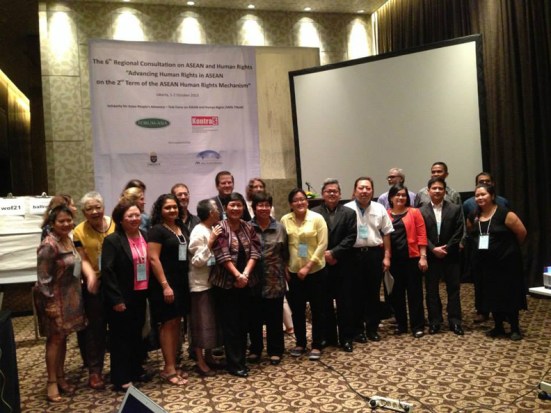 6th Regional Consultation on ASEAN and HR Photo by Corinna Araneta Lopa
