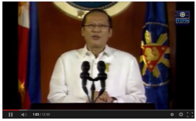 [Video] President Aquino’s Address to the Nation on DAP,&nbsp;PDAF