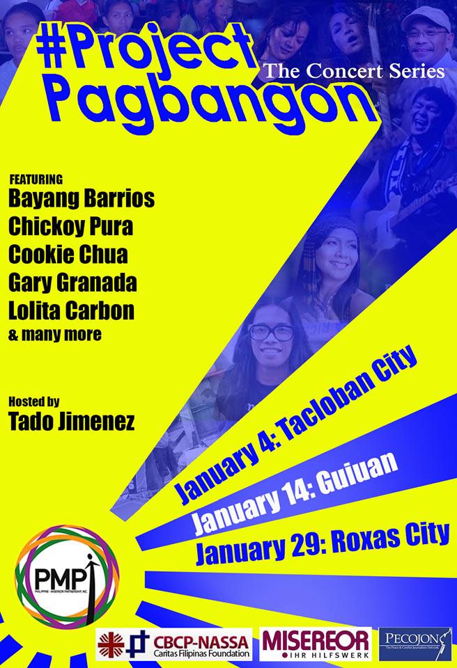 [Event] #ProjectPagbangon Concert Series. By Philippine Misereor&nbsp;Partnership