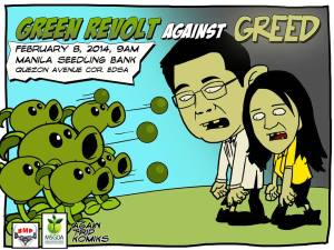Green Revolt against Greed