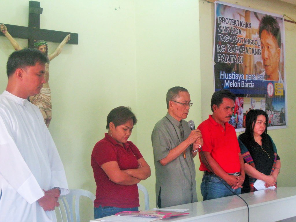 [Press Release] Church, human rights groups call on PNoy to act on killing of farmer leader, stop violence in Hacienda&nbsp;Dolores