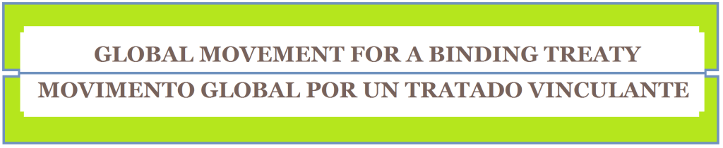 [Statement]  Joint Statement: Call for an international legally binding instrument on human rights, transnational corporations and other business&nbsp;enterprises