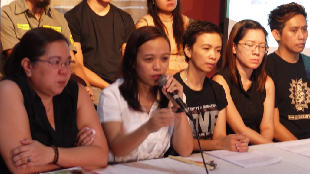Survivors and Families of the Casualties of the February 7, 2014 GV Florida Bus Crash in Bontoc. Photo from DAKILA 
