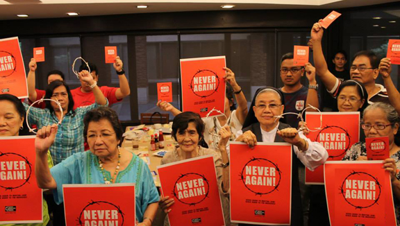 [Event] Human Rights Advocates Say “Never Again to Martial Law!Never Again to the Marcoses!”&nbsp;-TFDP