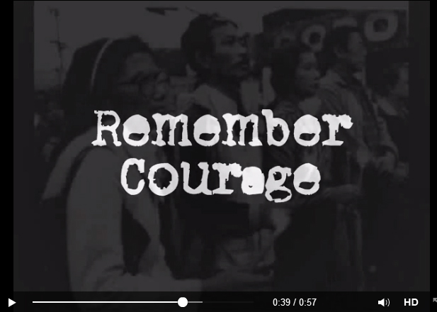 Remember courage