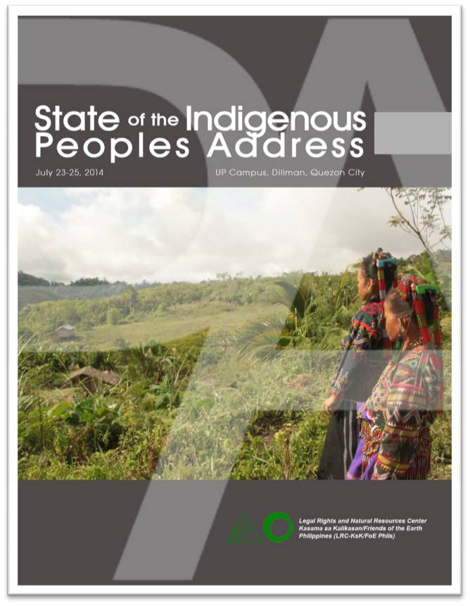 [Event] State of the Indigenous Peoples Address 2014&nbsp;-LRC-KSK