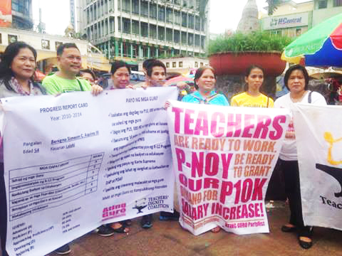 [Press Release] Teachers vow for more protests&nbsp;-TDC