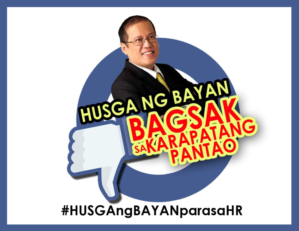 [Campaign] #HUSGAngBAYAN PARA SA KARAPATANG PANTAO&nbsp;-PAHRA