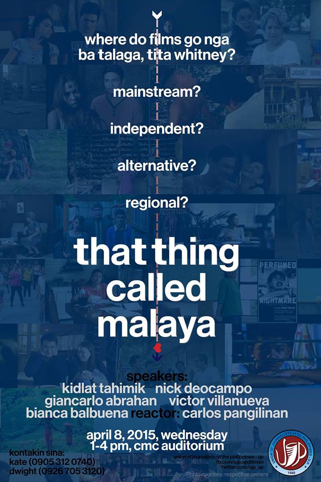 [Event] That Thing Called Malaya&nbsp;-UJP-UP