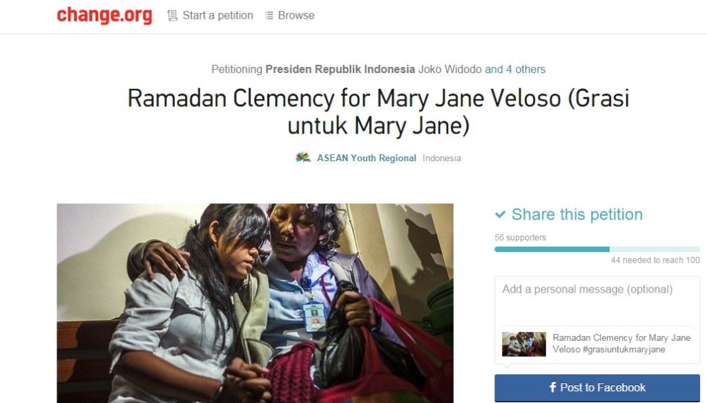 Ramadan clemency for Maryjane
