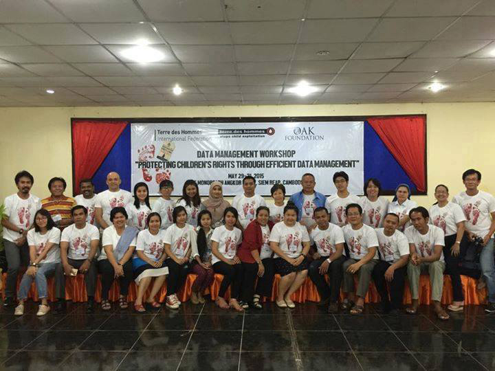 [Press Release] Two Filipino anti-child trafficking organizations attended workshop on protecting children’s rights through efficient data management in Cambodia&nbsp;-TDH