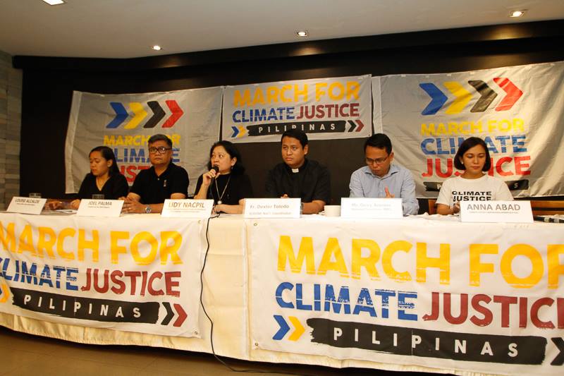[Press Release] PH groups launch climate justice march Call for strong climate deal in&nbsp;Paris