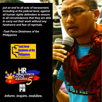 Human Rights Pinduteros’ Choice for HR Campaigns