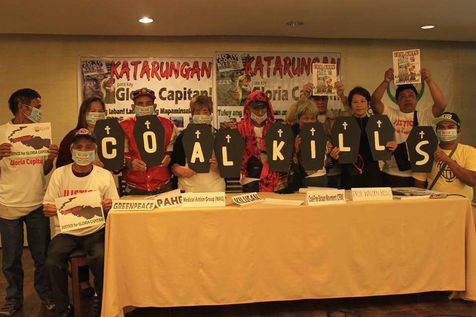 [Statement] Gloria Capitan: Killed for defending people’s right to a healthy environment&nbsp;-Kilusan