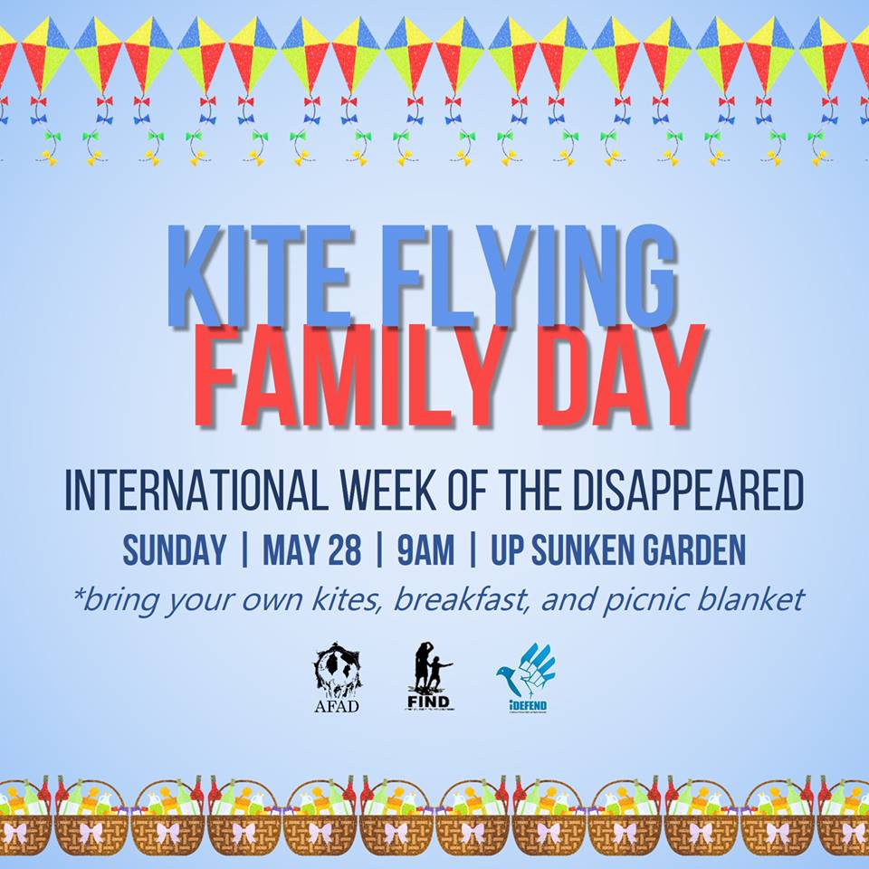 [Event] Kite Flying and Family Day, Intl. Day of the&nbsp;Disappeared