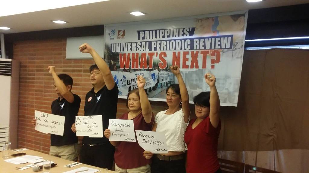 [Press Release] Human Rights Defenders to Government: Comply with UPR Recommendations&nbsp;-iDEFEND