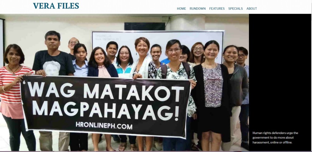 [From the web] Defending human rights online in the time of Duterte -VERA&nbsp;Files