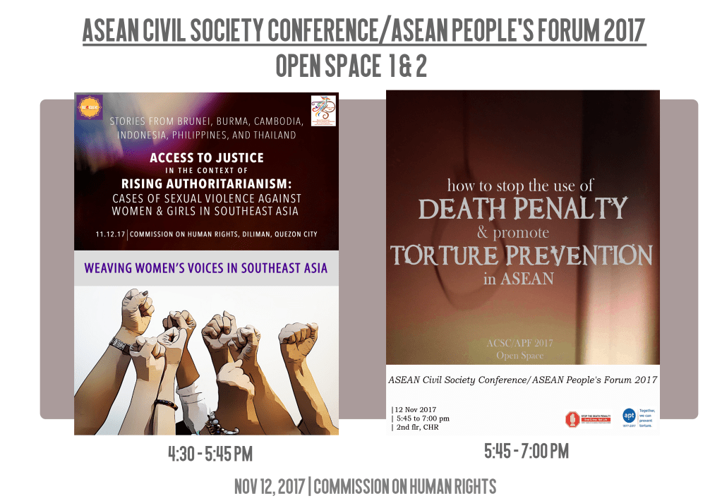 [Press Release] Shouting their Pain Out Loud: Women Activists Decry Sexual Violence in ASEAN after 50&nbsp;Years