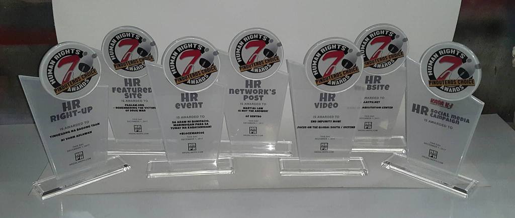 The 7th Human Rights Pinduteros Choice Awards Night ng mga walang takot&nbsp;magpahayag