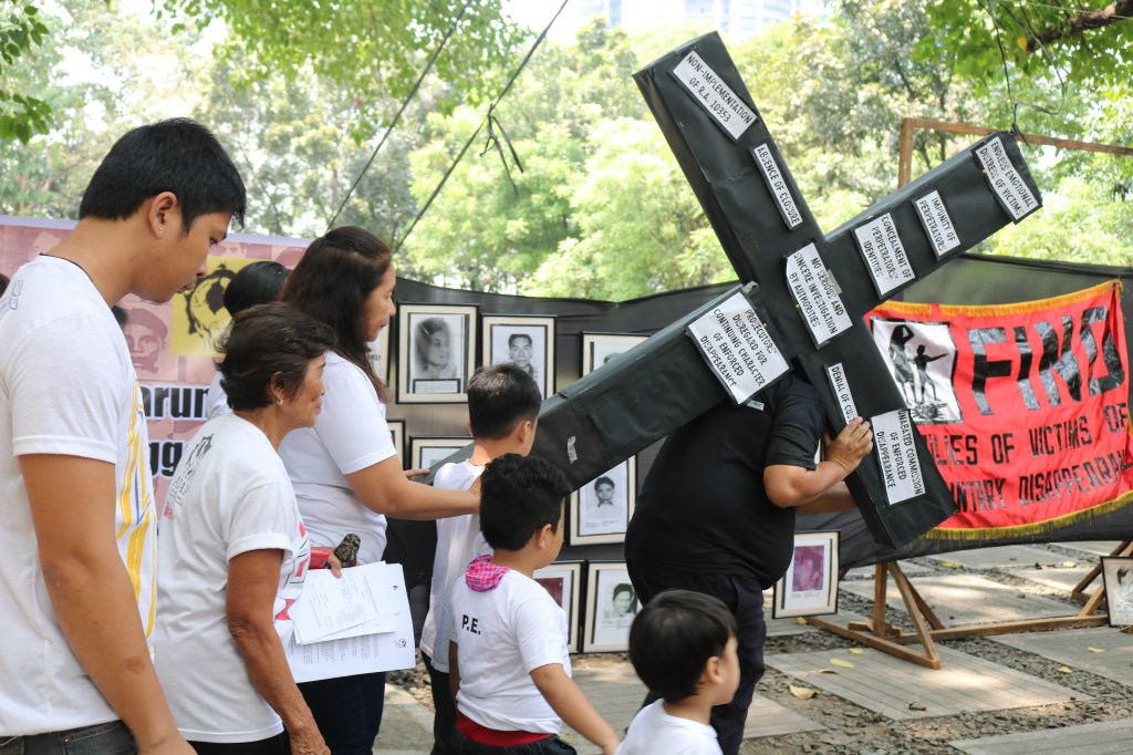 [Press Release] Families of the disappeared and human rights defenders gather to reflect on the passion of Jesus Christ&nbsp;-FIND/AFAD