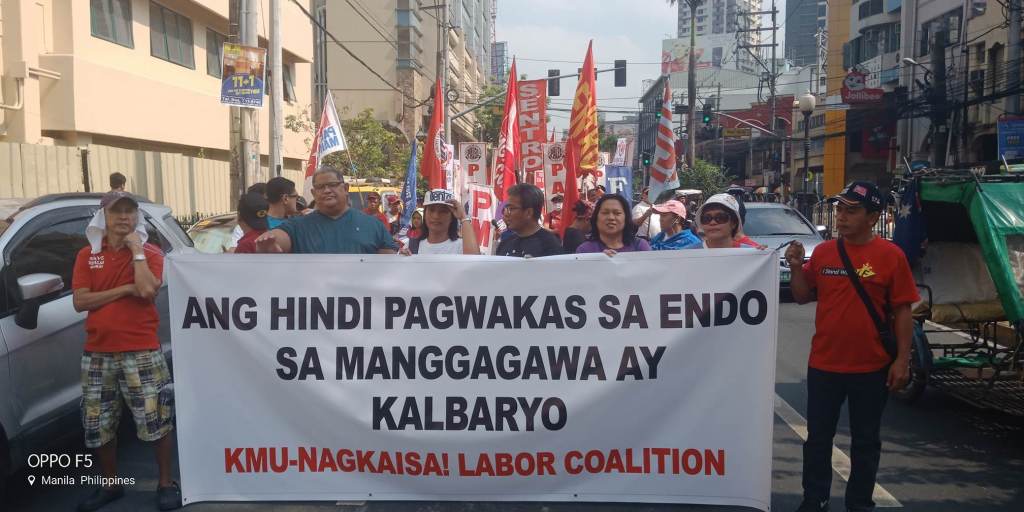 [Press Release] On Labor Day, all roads lead to Mendiola, Frustrated workers to march together on Labor Day&nbsp;-NAGKAISA/KMU