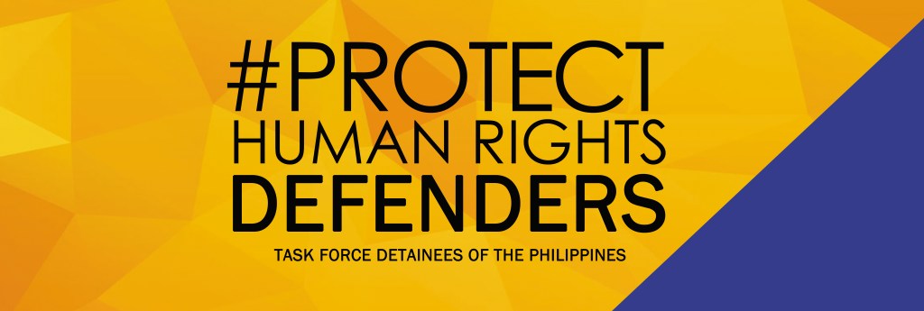 [Statement] Legal recognition and protection of human rights defenders in the Philippines&nbsp;-TFDP