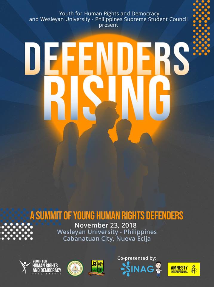 [Event] DEFENDERS RISING: Transforming Young Leaders to Human Rights Defenders&nbsp;-Y4HRD