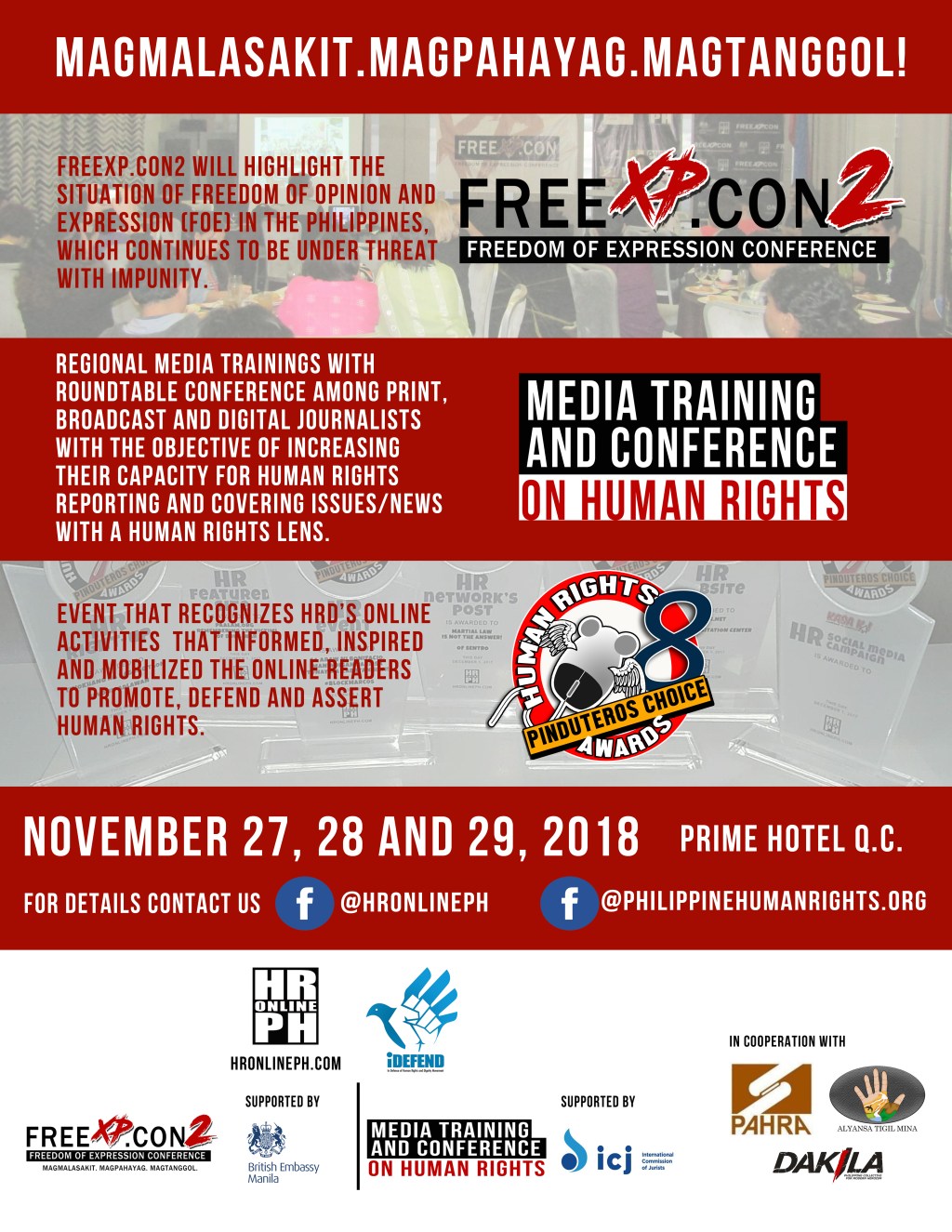 [Event] Magmalasakit. Magpahayag. Magtanggol!&nbsp;-XP2