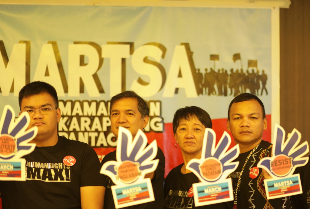 [Event] Press Conference: MARTSA ng Mamamayan para sa Karapatang Pantao (United Peoples MARCH for Human&nbsp;Rights)