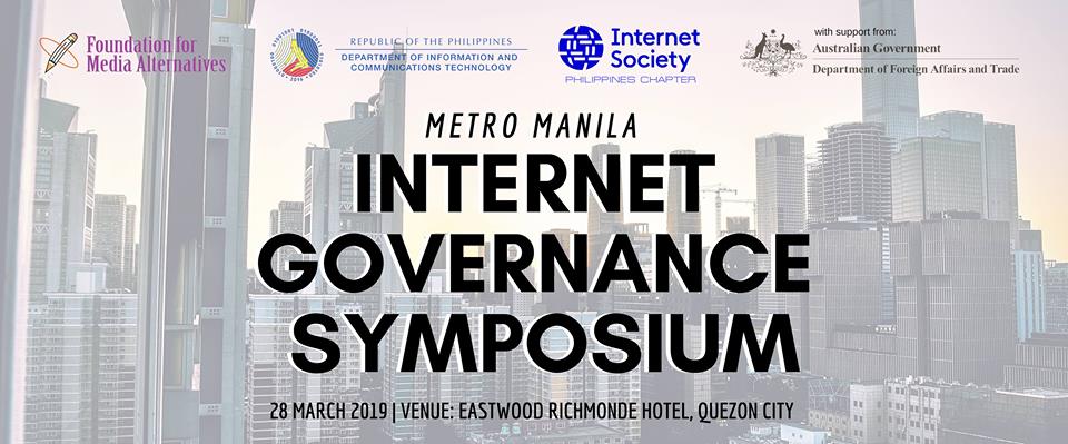 [Event] Metro Manila leg Internet Governance Symposium&nbsp;-FMA