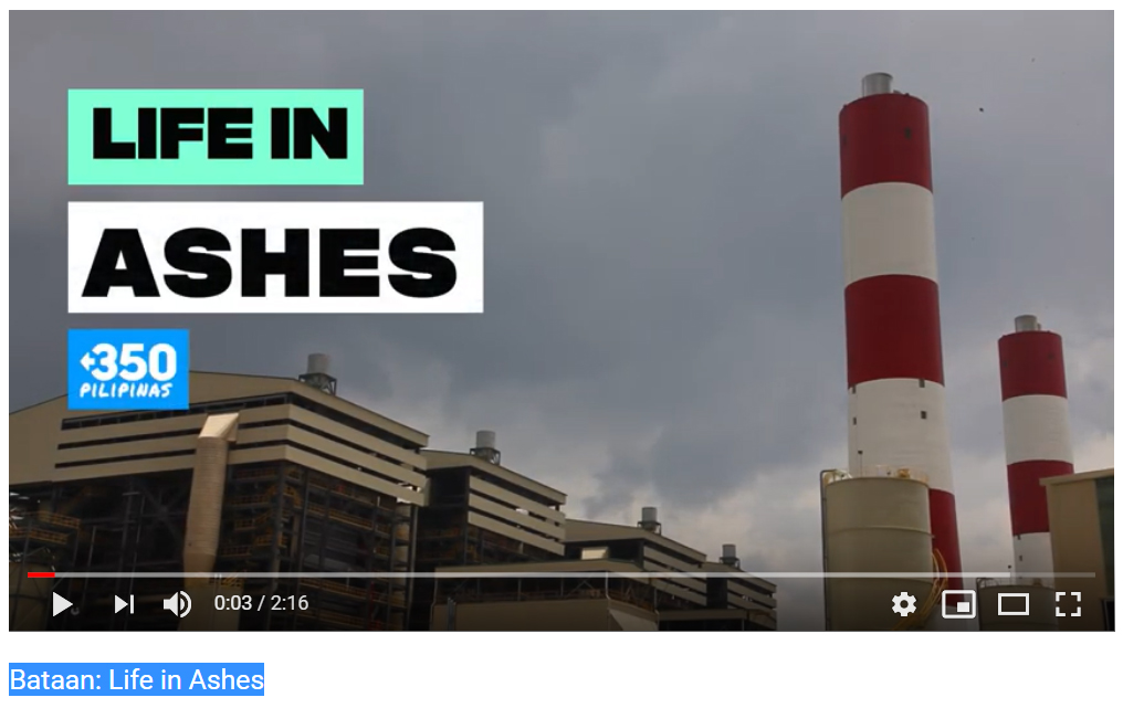 [Video] Bataan: Life in Ashes -350&nbsp;Pilipinas