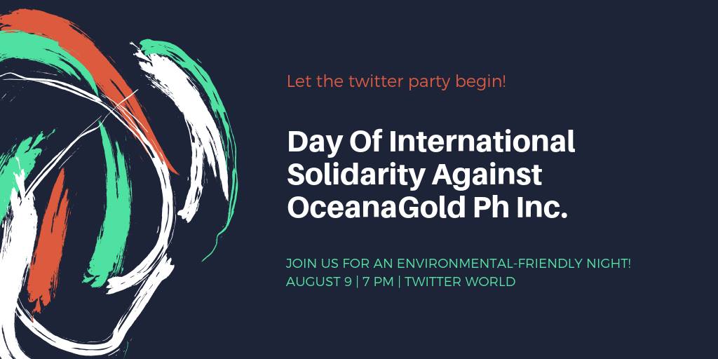 [Event] Day of International Solidarity Against OceanaGold Ph Inc.&nbsp;-SEED